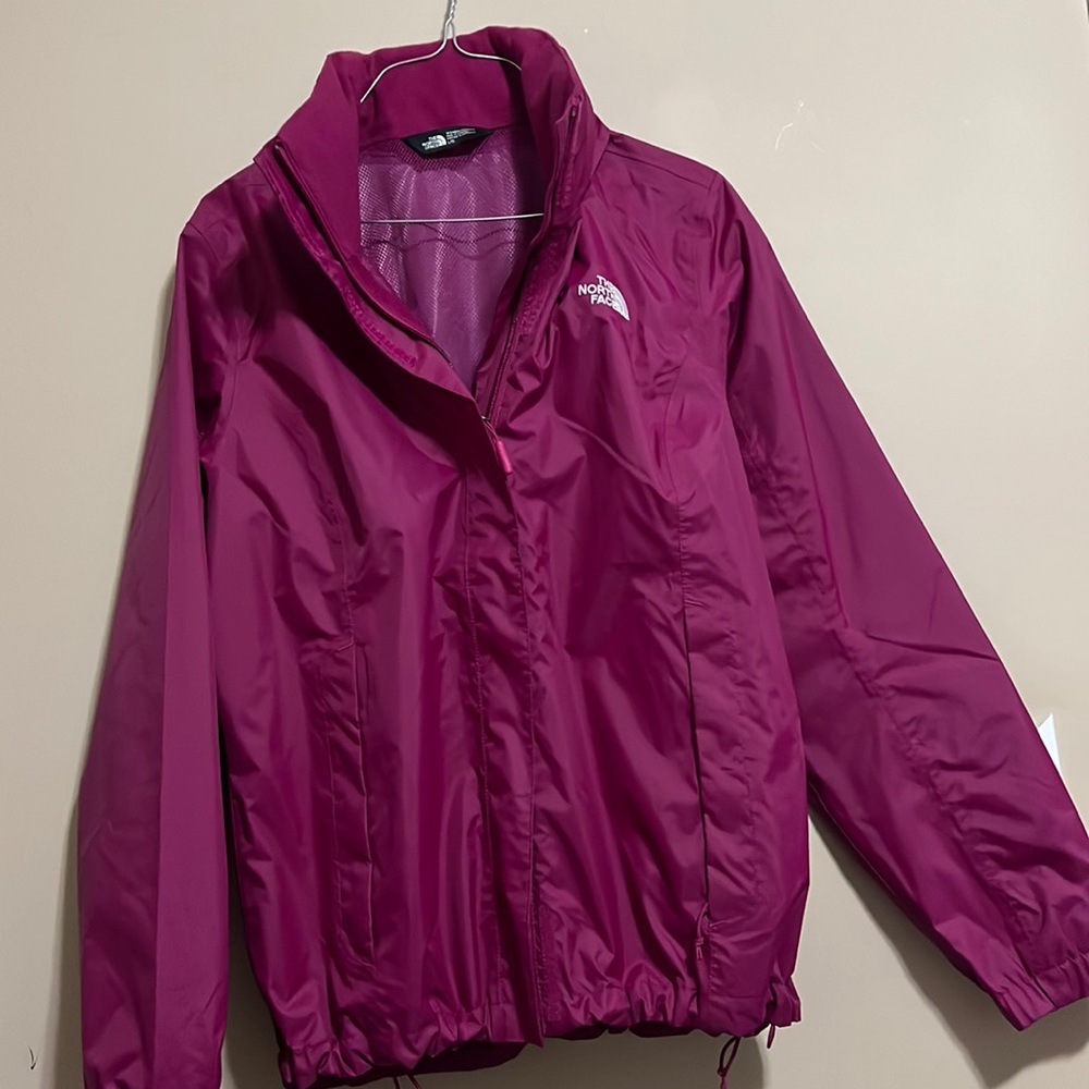 The North face wind breaker jacket. Size large. Never worn.